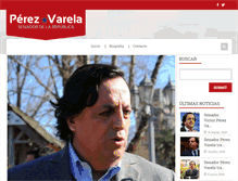 Tablet Screenshot of perezvarela.cl